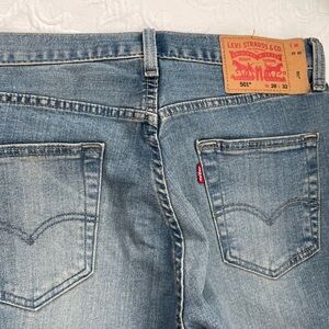 Levi's Light Blue Straight Leg Jeans